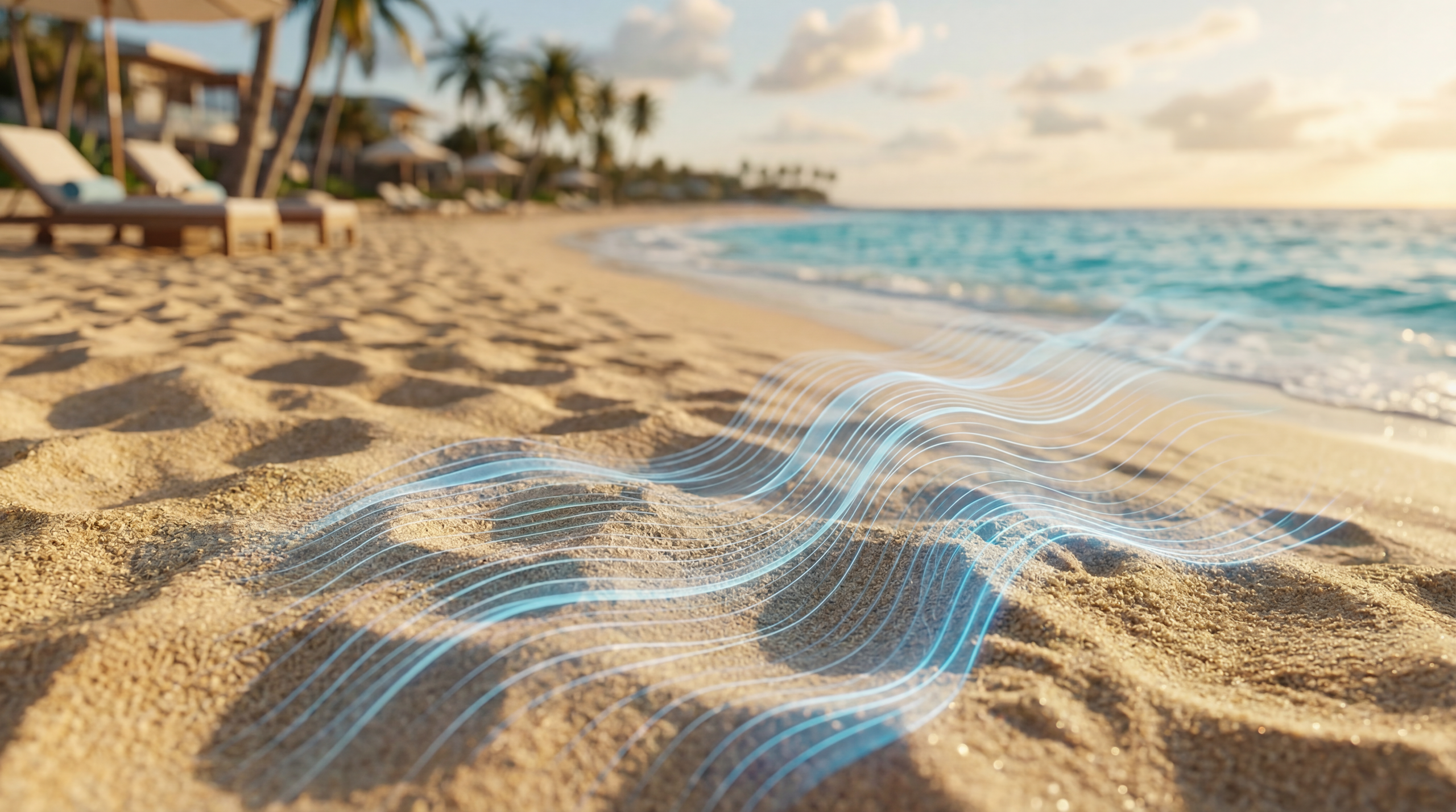 Coastal thermal engineering visualization
